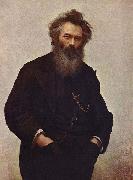 Ivan Shishkin, Portrait of Ivan Shishkin by Ivan Kramskoy,